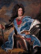 Hyacinthe Rigaud Portrait of Claude de Villars oil painting on canvas